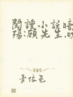 阅读小说暗恋成殇:顾先生,晚上见