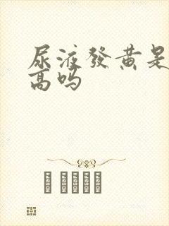 尿液发黄是尿酸高吗