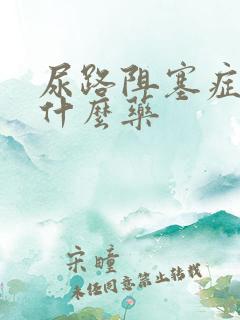 尿路阻塞症状吃什么药