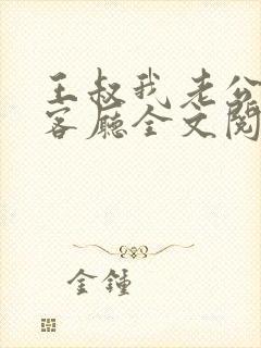 王叔我老公还在客厅全文阅读