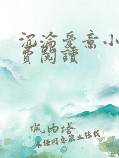 沉沦爱意小说免费阅读