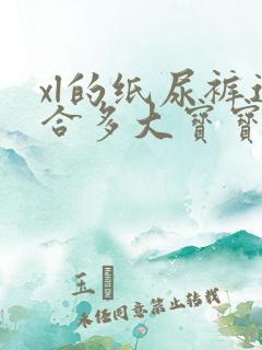 xl的纸尿裤适合多大宝宝