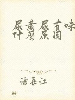 尿黄尿有味道是什么原因