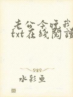 老公今晚我加班txt在线阅读