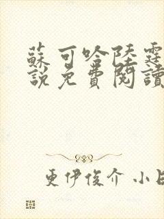 苏可吟陆霆森小说免费阅读最新章节