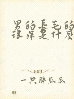 男的长毛的地方很痒是什么原因