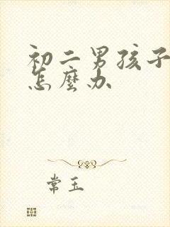 初二男孩子厌学怎么办