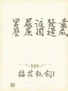 男尿液发黄是什么原因造成的