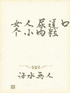 女人尿道口长了个小肉粒