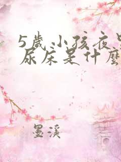 5岁小孩夜里总尿床是什么原因