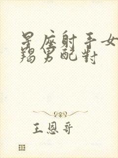 星座射手女与摩羯男配对