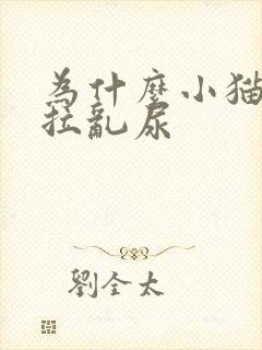 为什么小猫会乱拉乱尿