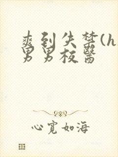 爽到失禁(h)男男校医