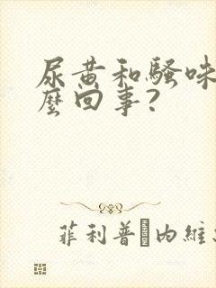 尿黄和骚味重怎么回事?