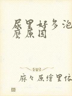 尿里好多泡泡什么原因