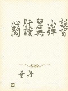 心肝儿小说免费阅读无弹窗