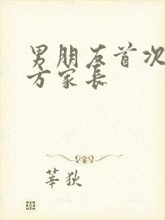 男朋友首次见女方家长