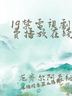 19禁电视剧免费播放在线观看