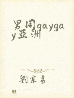 男同gaygay亚洲