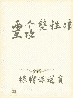 两个双性浪荡受互攻