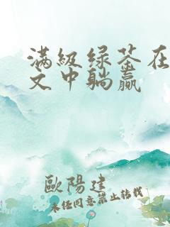 满级绿茶在年代文中躺赢