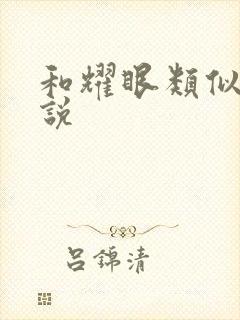 和耀眼类似的小说