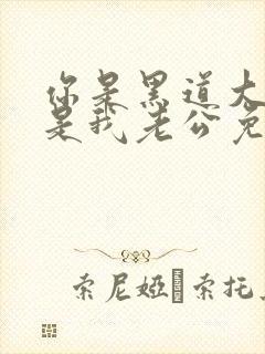 你是黑道大佬不是我老公免费阅读