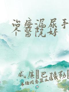 治疗漏尿手术哪个医院好