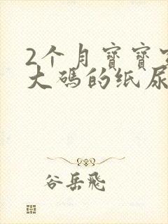 2个月宝宝穿多大码的纸尿裤