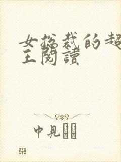 女总裁的超级兵王阅读