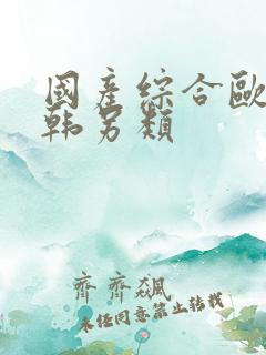 国产综合欧美日韩另类