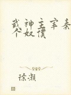 武神主宰秦尘几个奴仆