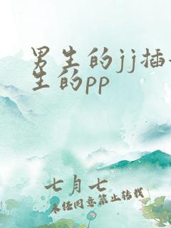 男生的jj插女生的pp