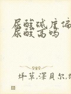 尿酸碱度偏高是尿酸高吗