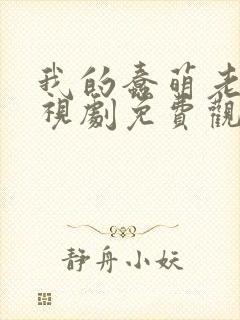 我的蠢萌老公电视剧免费观看