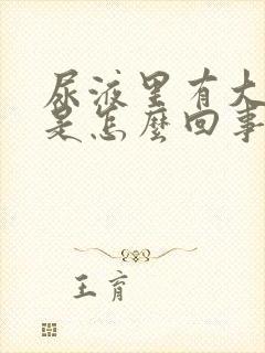 尿液里有大泡泡是怎么回事