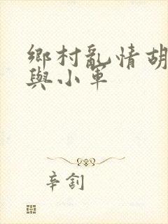 乡村乱情胡秀英与小军