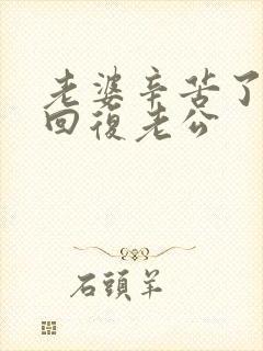 老婆辛苦了怎么回复老公