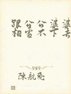 跟公公婆婆实在相处不下去了怎么办