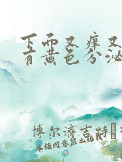 下面又痒又疼还有黄色分泌物用什么药