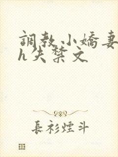 调教小娇妻高潮h失禁文