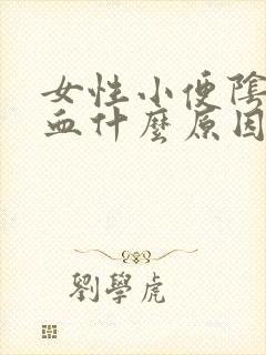 女性小便阴道带血什么原因