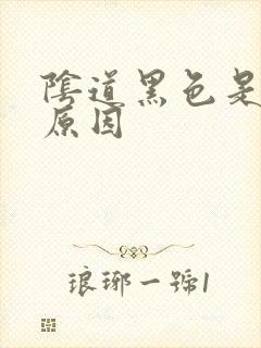 阴道黑色是什么原因