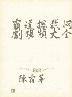 霸道总裁网络短剧视频大全