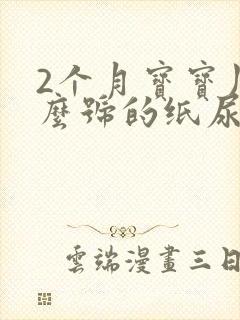 2个月宝宝用什么号的纸尿裤