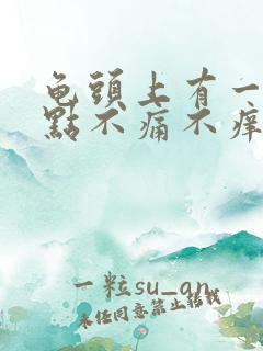 龟头上有一个红点不痛不痒怎么回事