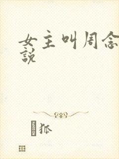 女主叫周念的小说