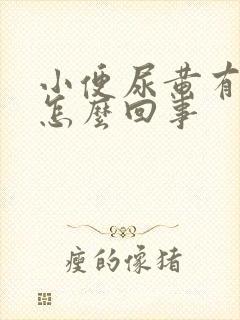 小便尿黄有泡沫怎么回事