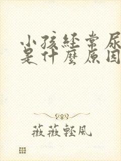 小孩经常尿裤子是什么原因?