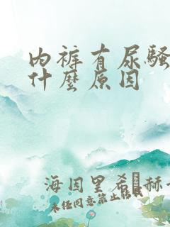 内裤有尿骚味是什么原因